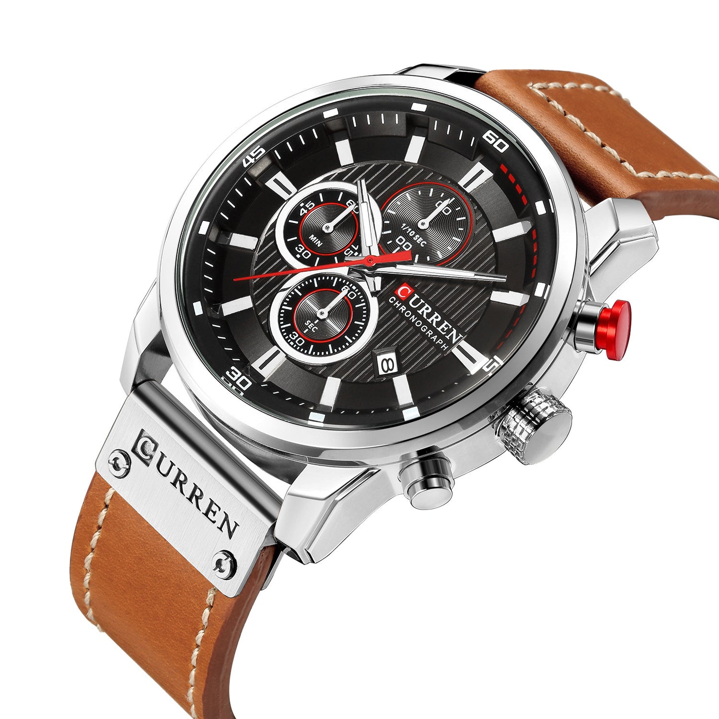Edge of Time | Waterproof Chronograph Military Watch – Black Edition