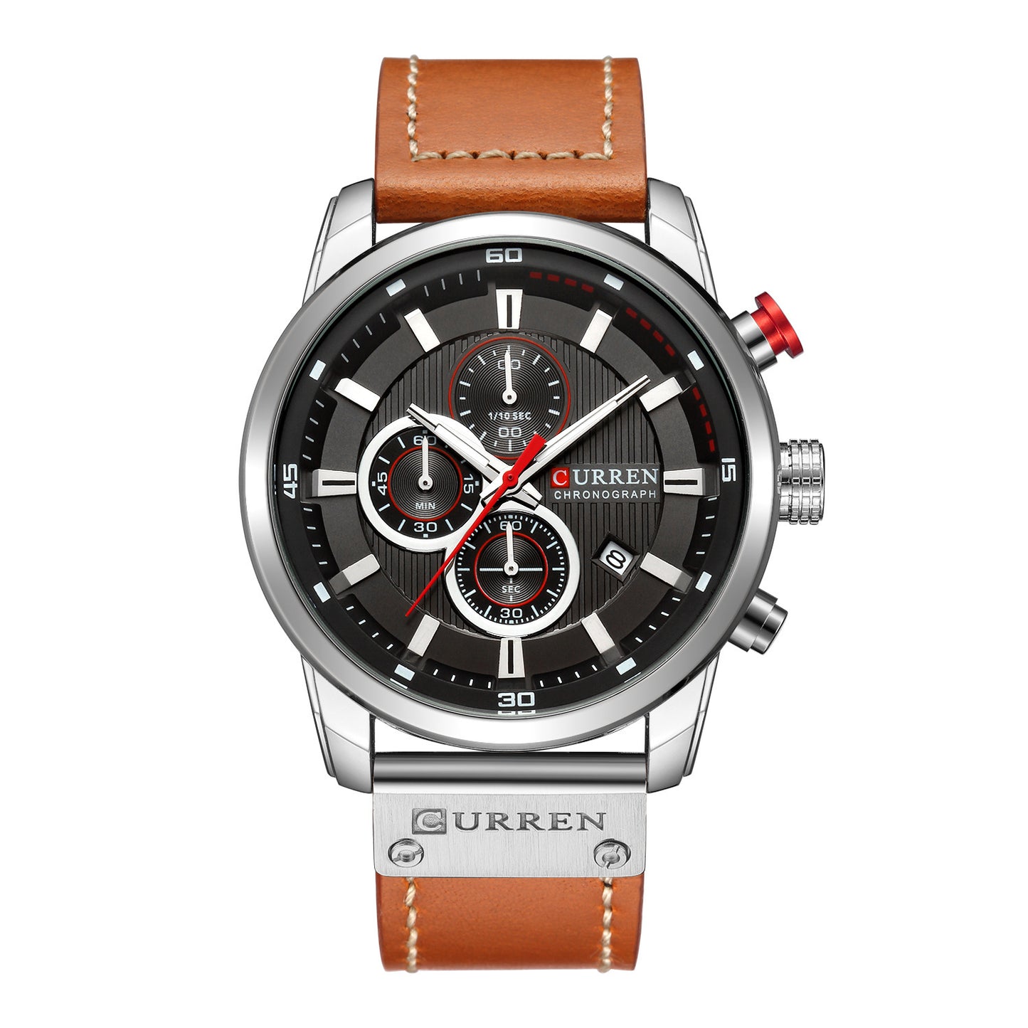 Edge of Time | Waterproof Chronograph Military Watch – Black Edition