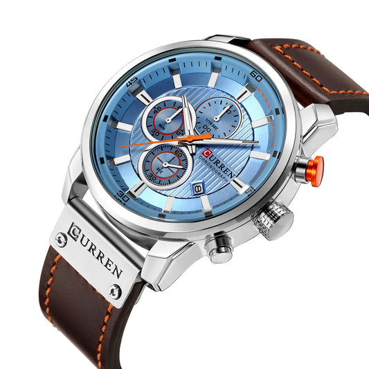 Edge of Time | Waterproof Chronograph Military Watch – Black Edition