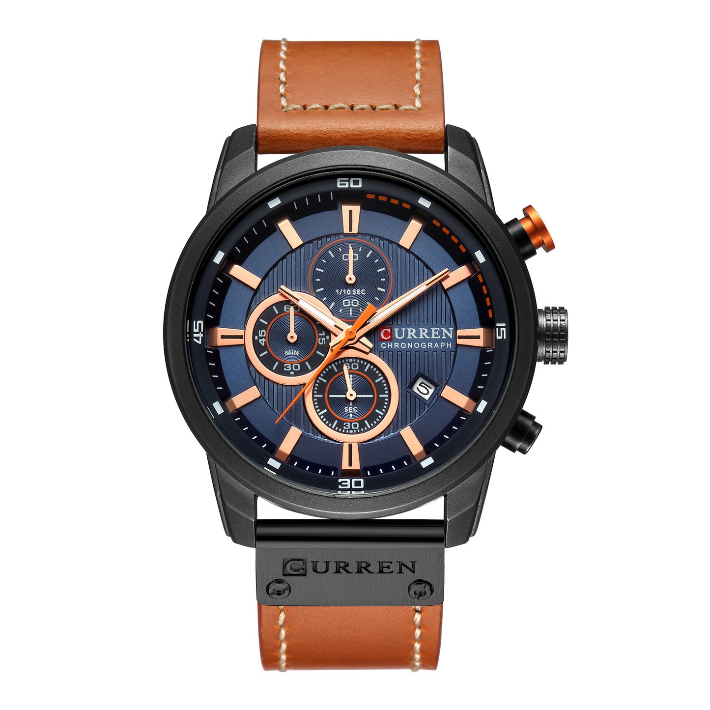 Edge of Time | Waterproof Chronograph Military Watch – Black Edition